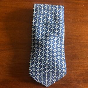 Hermès Blue Tie